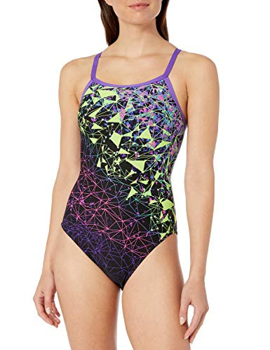 TYR Orion Diamondfit, Lime/Multi, 22