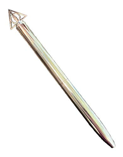 Harry Potter Pen Deathly Hallows Metallic Charm Topper Official Boxed Harry Potter Pen Deathly Hallows Metallic Charm Topper Official Boxed