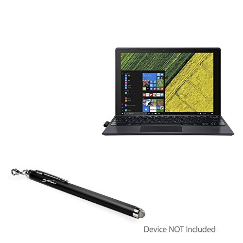 Acer Switch 5 (SW512-52) Stylus Pen, BoxWave EverTouch Capacitive Stylus Fiber Tip Capacitive Stylus Pen for Acer Switch 5 (SW512-52) - Jet Black Acer Switch 5 (SW512-52) Stylus Pen, BoxWave EverTouch Capacitive Stylus Fiber Tip Capacitive Stylus Pen for Acer Switch 5 (SW512-52) - Jet Black
