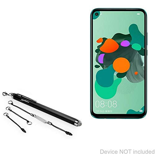 Huawei Mate 30 Lite Stylus Pen, BoxWave EverTouch Capacitive Stylus Fiber Tip Capacitive Stylus Pen for Huawei Mate 30 Lite - Jet Black Huawei Mate 30 Lite Stylus Pen, BoxWave EverTouch Capacitive Stylus Fiber Tip Capacitive Stylus Pen for Huawei Mate 30 Lite - Jet Black