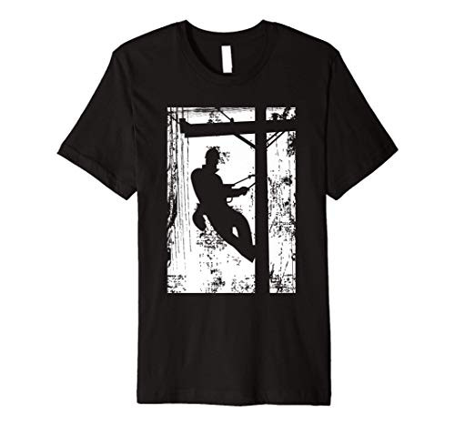 Daddy Father Lineman   Electric Cable Lineman Gift Premium T-Shirt