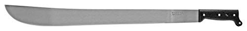 Tramontina 24 inch Machete with Textured Black Plastic Handle