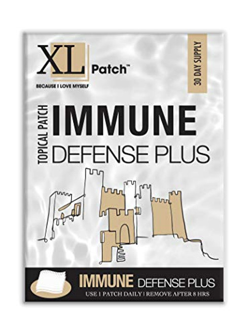 XLPatch Immune Defense Plus Topical Patch - Daily Healthy System Defense, 30 Day Supply