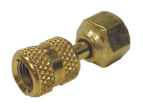Robinair 40553 Quick Coupler with Depressor (1/8 inch FPT x 1/4 inch FFL)