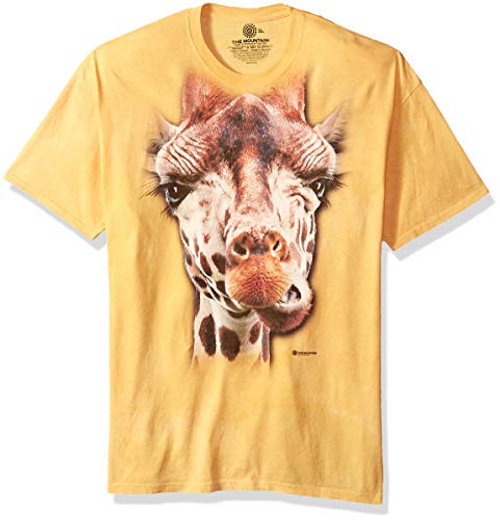 The Mountain Giraffe Adult T-Shirt, Yellow, Large The Mountain Giraffe Adult T-Shirt, Yellow, Large