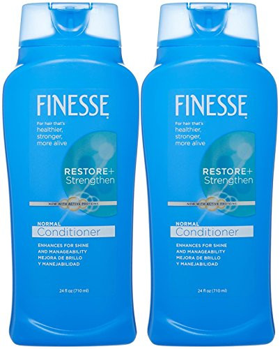 Finesse Restore plus Strengthen Normal Conditioner - 24 oz - 2 pk