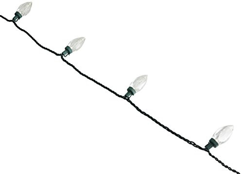 NOMA/INMLITEN-IMPORT 2935-88A 0 25 Count, Warm White, C9, Glass Look LED Light Set