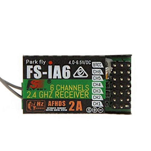 Flysky FS-iA6 Reciver 2.4G 6CH AFHDS Receiver for FS-I6 Transmitter Remote Control Receiver with Double Antenna Flysky FS-iA6 Reciver 2.4G 6CH AFHDS Receiver for FS-I6 Transmitter Remote Control Receiver with Double Antenna