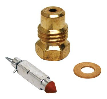 INLET NEEDLE  and  SEAT ASSY.   GLM Part Number: 40910; Sierra Part Number: 18-7061; Mercury Part Number: 1395-8318-1