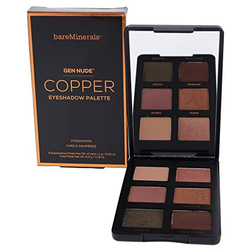bareMinerals Gen Nude Copper Eyeshadow Palette, 0.18 Ounce