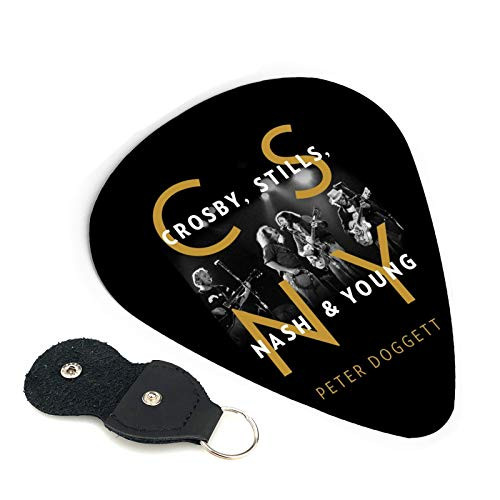 Xshuhua Crosby Stills Nash Young Guitar Picks 6 Pack Universal Guitar Picks for Acoustic and Electric Guitar