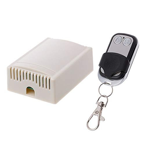 DC 12V 2CH RF 433MHz Wireless Switch Relay Receiver Module with Remote Control for DC Motor Forward Reverse Controller