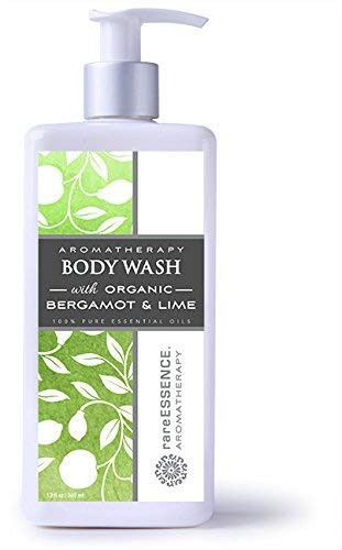 rareEssence Aromatherapy Body Wash Bergamot  and  Lime, 13 fl oz