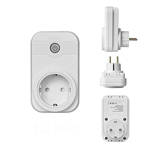 HEFEI WiFi Energy Saving Remote Control Wireless Outlet Protector Timer Switch Programmable Socket Smart Plug(UK Plug)
