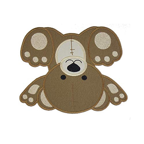 Upside Down Bear Patch your choice of sew on or iron on patch