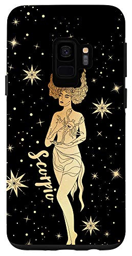 Galaxy S9 SCORPIO Zodiac Star Sign Celestial Horoscope Occult Witchy Case
