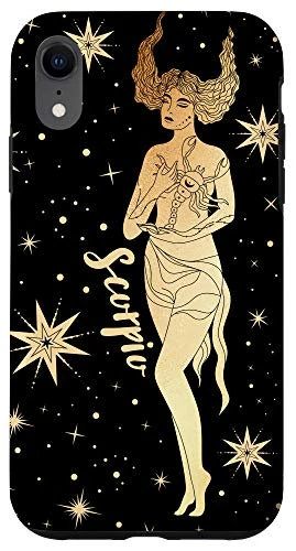iPhone XR SCORPIO Zodiac Star Sign Celestial Horoscope Occult Witchy Case