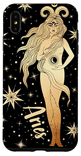 iPhone XS Max ARIES Zodiac Star Sign Celestial Horoscope Occult Gift Case