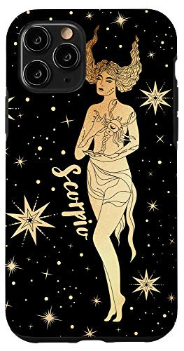 iPhone 11 Pro SCORPIO Zodiac Star Sign Celestial Horoscope Occult Witchy Case