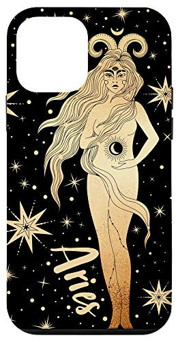 iPhone 12 mini ARIES Zodiac Star Sign Celestial Horoscope Occult Gift Case