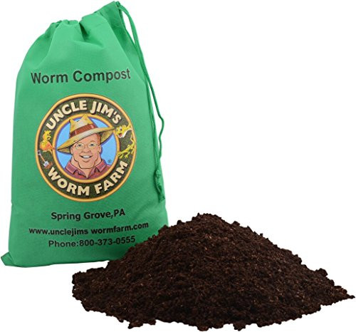 Uncle Jim's Worm Farm  inchReal Worm Compost 4lbs