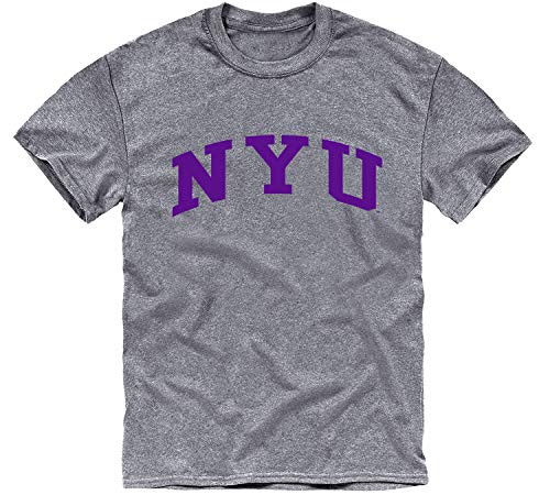 Ivysport New York University Violets Short-Sleeve T-Shirt, Classic, Charcoal Grey, X-Large Ivysport New York University Violets Short-Sleeve T-Shirt, Classic, Charcoal Grey, X-Large