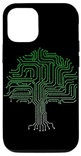 iPhone 12/12 Pro Binary Tree Computer Nerd Coder Programmer IT Geek Case