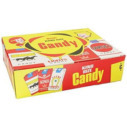 World King Size Cigarette Candy, 24 Count (SUGAR CANDY - NOVELTIES/KIDS)