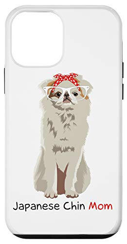 iPhone 12 mini Japanese Chin Mom Retro Mothers Day Gift Idea Mama Dog Case