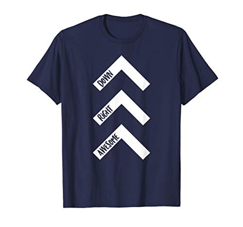 Down Syndrome Awareness Day Month Down Right Awesome Arrows T-Shirt