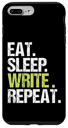 iPhone 7 Plus/8 Plus Eat Sleep Write Repeat Writing Writer Christmas Gift Case