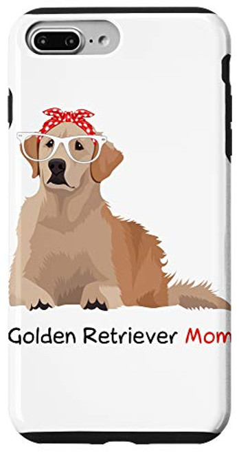iPhone 7 Plus/8 Plus Golden Retriever Mom Bandana Womens Dog Case