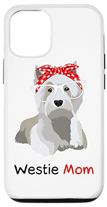 iPhone 12/12 Pro Westie Mom Dog Bandana Pet Lover Gift Womens Westie Case iPhone 12/12 Pro Westie Mom Dog Bandana Pet Lover Gift Womens Westie Case