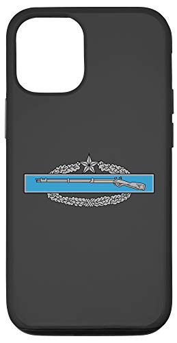 iPhone 12/12 Pro Combat Infantryman Badge (CIB) 2nd Award Star - 11B hz grey Case