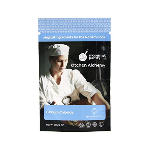 Pure Calcium Chloride (Molecular Gastronomy) ? Non-GMO ? Vegan ? OU Kosher Certified - 50g/2oz