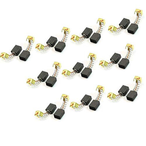 Rannb 10mm x 8mm x 5mm Electrical Drill Grinder Motor Carbon Brushes Replacement -Pack of 20 Rannb 10mm x 8mm x 5mm Electrical Drill Grinder Motor Carbon Brushes Replacement -Pack of 20