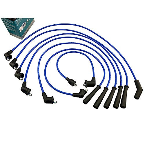 Cable Master Spark Plug Wires Compatible with Nissan 240Z 260Z 280Z 280ZX 810 Maxima 2.4L 2.6L 2.8L L6 Gas 1970-1983