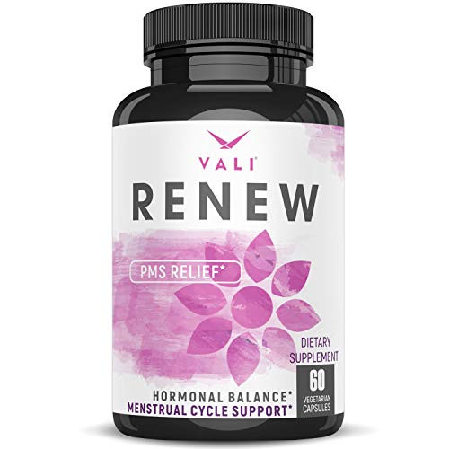 PMS Relief Supplement Premenstrual Cycle Support - 60 Veggie Capsules. Herbal Formula Complex with Vitamins for Menstrual Cramp and Period Pain Relief, Womens Health Natural Hormone Balance Pills PMS Relief Supplement Premenstrual Cycle Support - 60 Veggie Capsules. Herbal Formula Complex with Vitamins for Menstrual Cramp and Period Pain Relief, Womens Health Natural Hormone Balance Pills