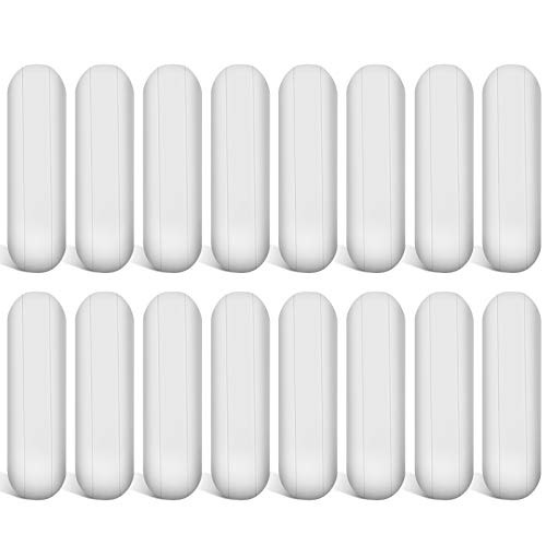 30 mm/ 1.18 Inch PTFE Magnetic Stirrer Mixer Stir Bar, White Color, Stir Rod Magnetic, Laboratory Bar, Stir Plate Bar, Stir Plate Magnet (16)