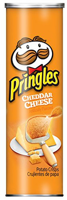 Pringles Cheddar Cheese Potato Crisps, 5.5 Ounce