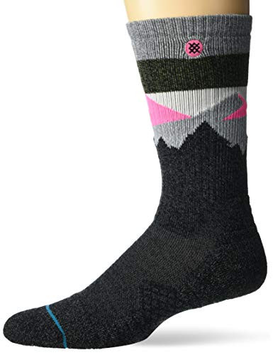 Stance Men's Crew Sock Divide ST, Natural, Large