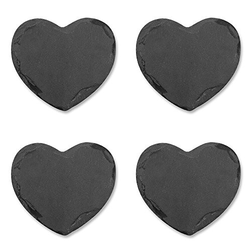 Epic Products Hearts Coasters (Set of 4), Multicolor