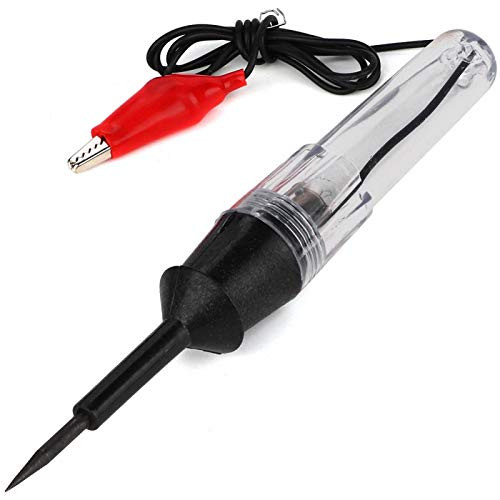 Car Test Pen - 6-12-24V Car Auto Electrical Voltage Test Pen Light Lamp Circuit Tester Detector Probe