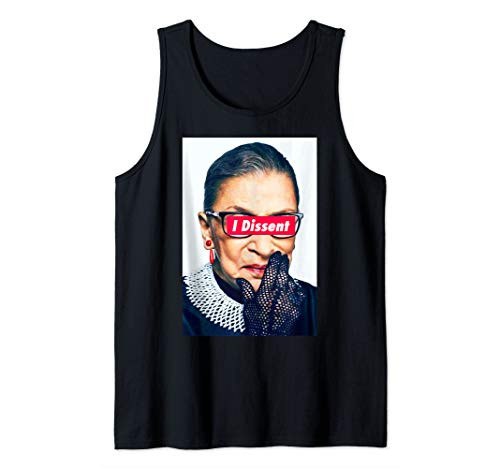 I Dissent - RBG - Ruth Bader Ginsburg Tank Top I Dissent - RBG - Ruth Bader Ginsburg Tank Top