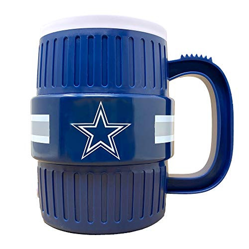 Party Animal NFL Dallas Cowboys Unisex Water Cooler Mug, Team Color, 40-Ounces