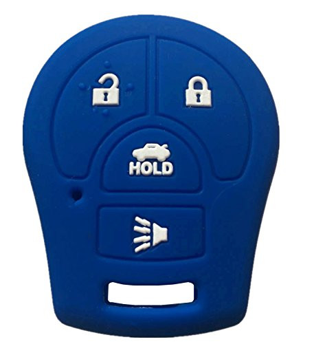 KAWIHEN Silicone Key Fob Cover Case Protector Smart Remote Control Shell Keyless Entry Case Holder Cover For Nissan 350Z Altima Armada Cube Juke Maxima NV1500 NV2500 NV3500 Quest Rogue Sentra Versa