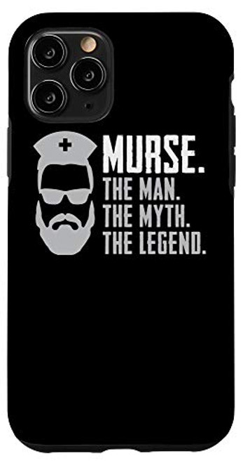iPhone 11 Pro Funny Murse Gift Male Nurse Gifts RN LPN CNA Case
