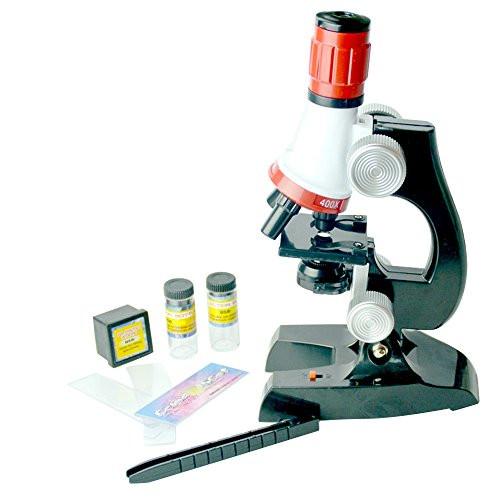 Microscope for Kids, Microscope Kit for Kids 8-12, LED Student Microscope, Kids Beginner Microscope STEM Kit, Science Kit, Interactive Learning Toy, Preschool STEM Toy, Ages 3plus