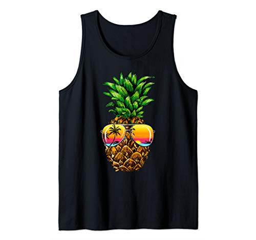 Sunglasses Pineapple Aloha Hawaii Luau Hawaiian Vacation Tee Tank Top Sunglasses Pineapple Aloha Hawaii Luau Hawaiian Vacation Tee Tank Top