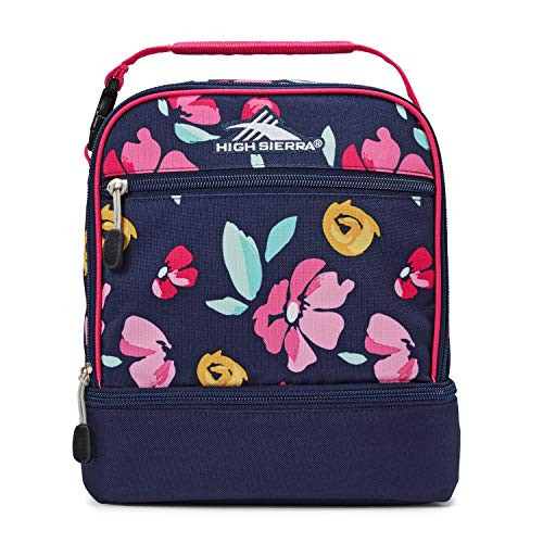 High Sierra Stacked Compartment Lunch Bag, One Size, Bloom